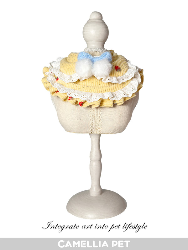 Camellia Pet Pet Apparel Pet Scarf Corduroy Series