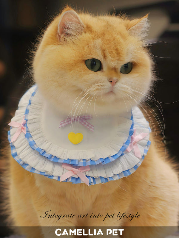 Camellia Pet Pet Apparel Pet Scarf Mini Cake Series