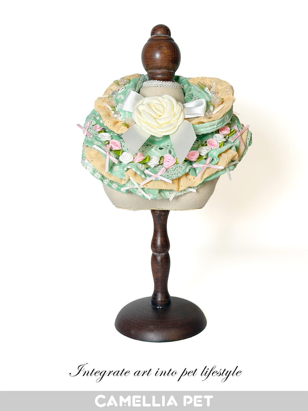 Camellia Pet Pet Apparel Pet Scarf Camellia series