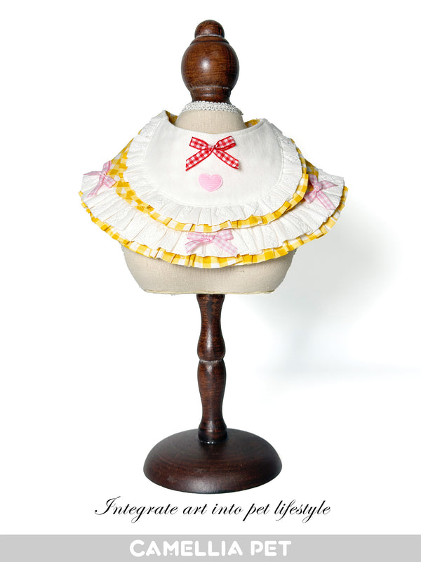 Camellia Pet Pet Apparel Pet Scarf Mini Cake Series