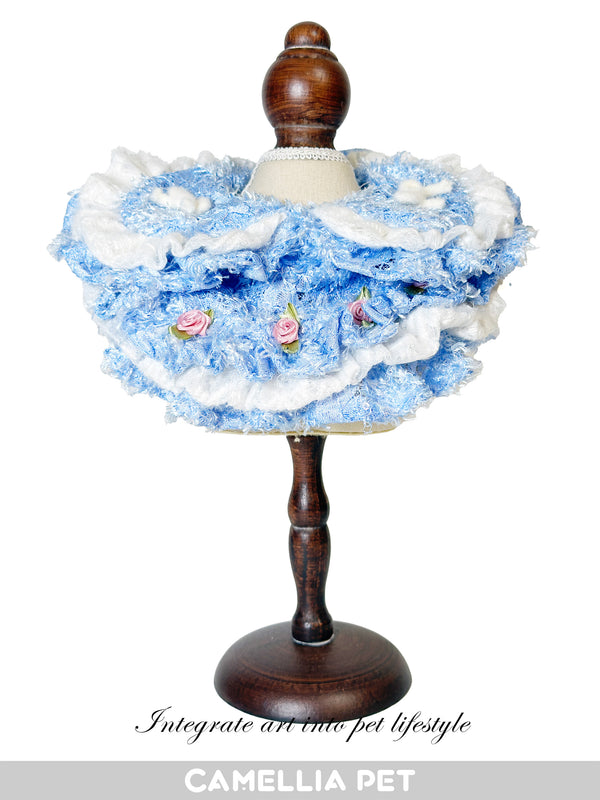 Camellia Pet Pet Apparel Pet Scarf Camellia series