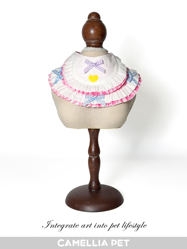 Camellia Pet Pet Apparel Pet Scarf Mini Cake Series